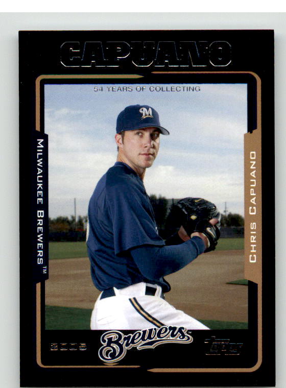 Chris Capuano Card 2005 Topps Black #446 Image 1