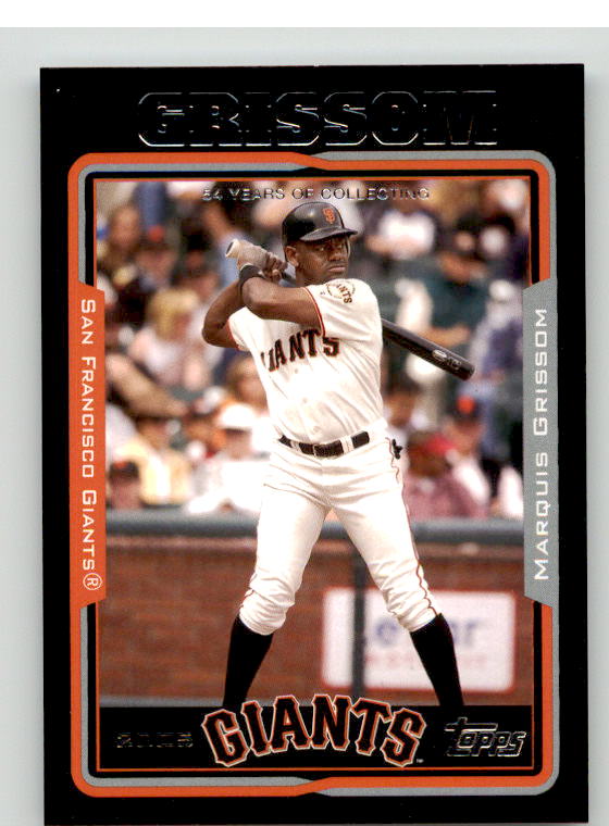 Marquis Grissom Card 2005 Topps Black #470 Image 1