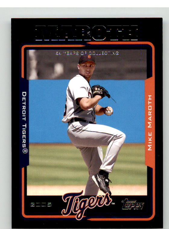 Mike Maroth Card 2005 Topps Black #471 Image 1