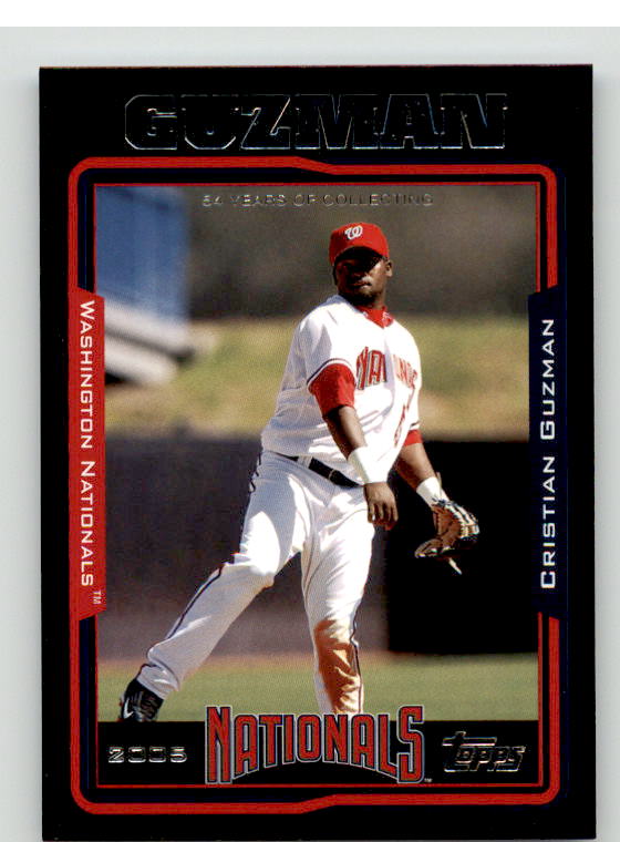 Cristian Guzman Card 2005 Topps Black #476 Image 1