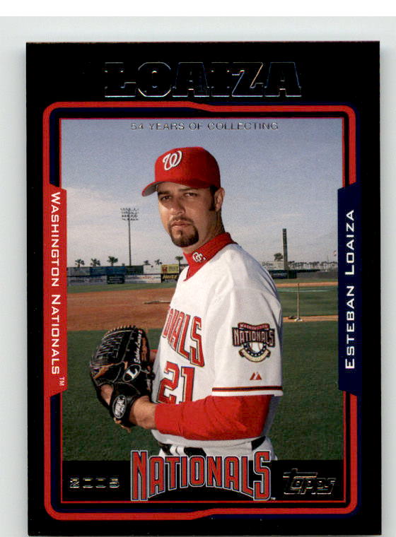 Esteban Loaiza Card 2005 Topps Black #493 Image 1