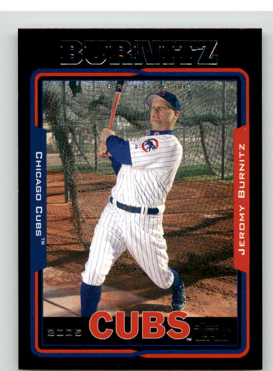 Jeromy Burnitz Card 2005 Topps Black #503 Image 1