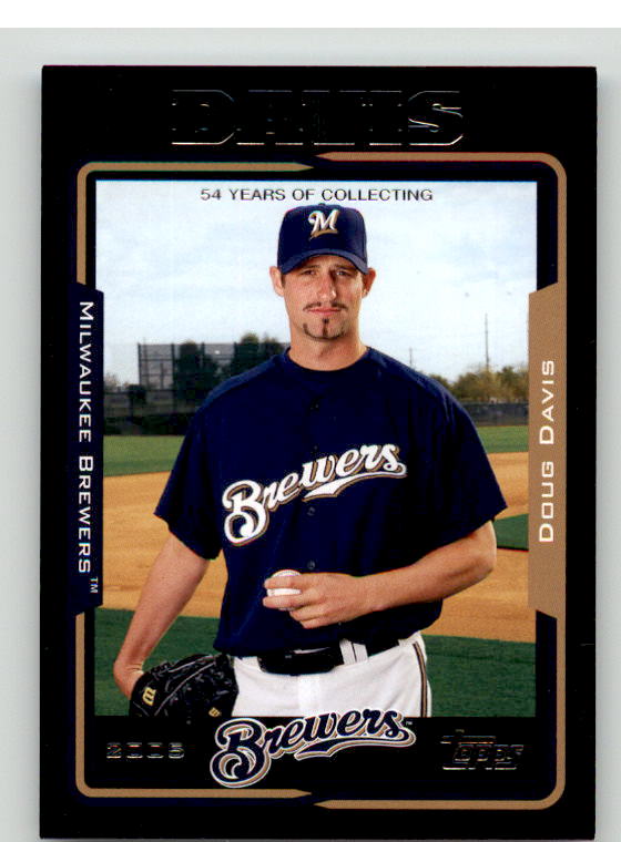 Doug Davis Card 2005 Topps Black #509 Image 1