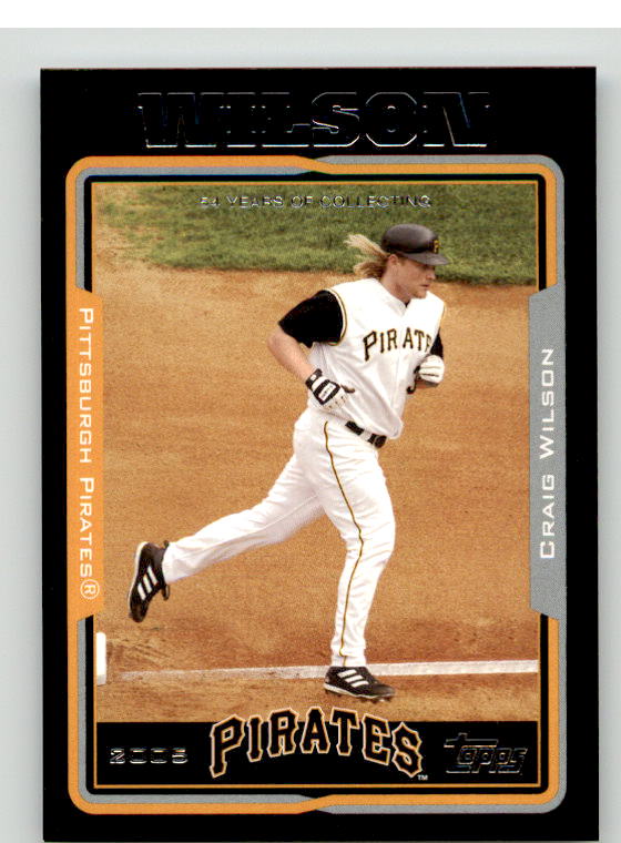 Craig Wilson Card 2005 Topps Black #515 Image 1