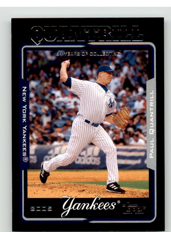 Paul Quantrill Card 2005 Topps Black #524 Image 1