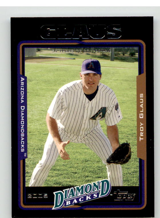 Troy Glaus Card 2005 Topps Black #528 Image 1