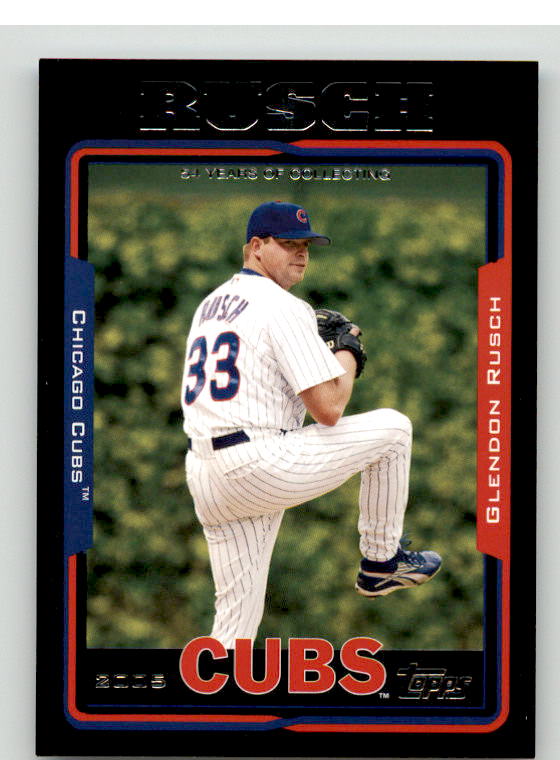 Glendon Rusch Card 2005 Topps Black #533 Image 1