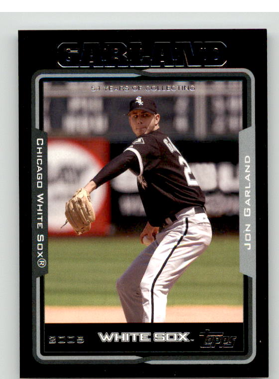 Jon Garland Card 2005 Topps Black #534 Image 1