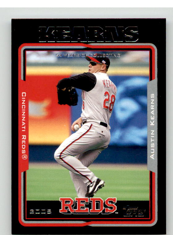 Austin Kearns Card 2005 Topps Black #535 Image 1