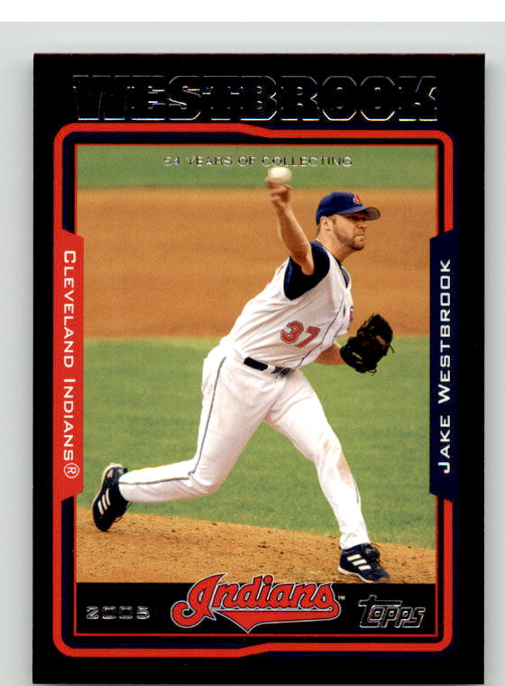 Jake Westbrook Card 2005 Topps Black #536 Image 1