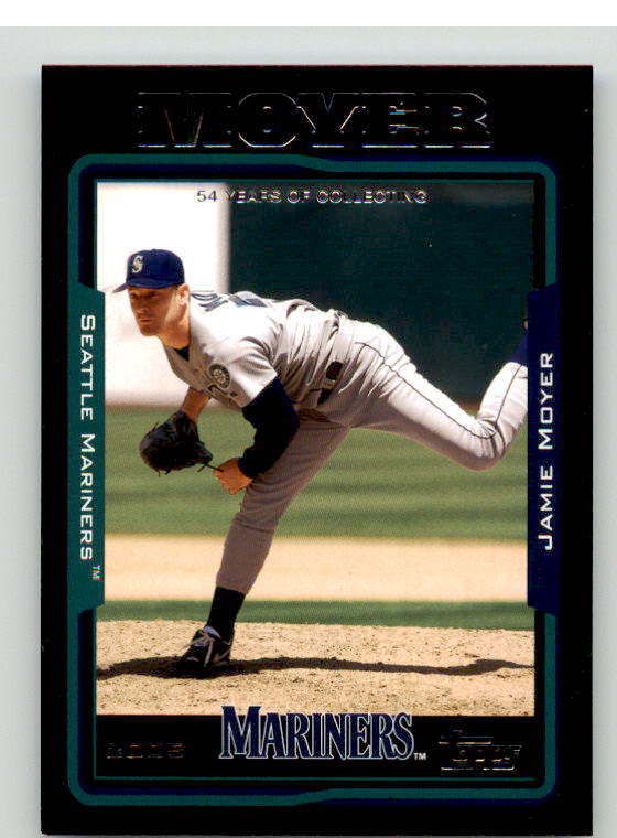 Jamie Moyer Card 2005 Topps Black #554 Image 1