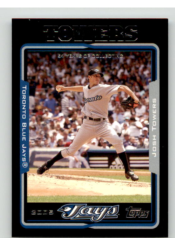 Josh Towers Card 2005 Topps Black #558 Image 1