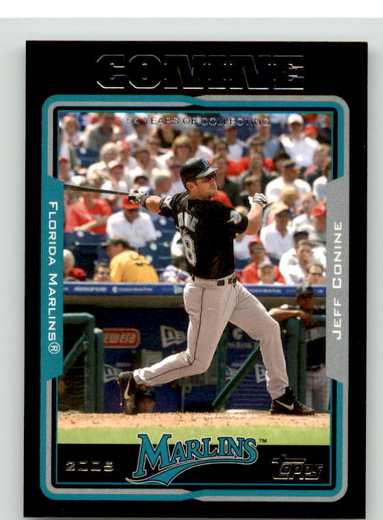 Jeff Conine Card 2005 Topps Black #579 Image 1