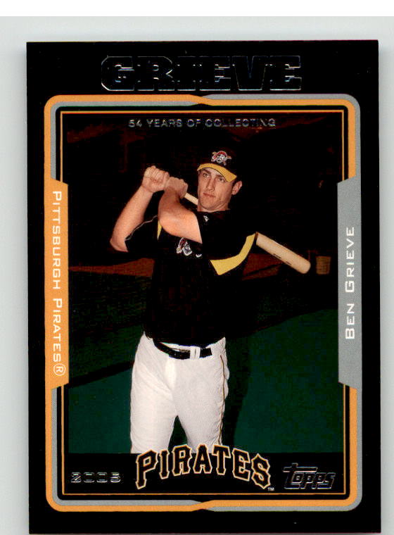 Ben Grieve Card 2005 Topps Black #594 Image 1