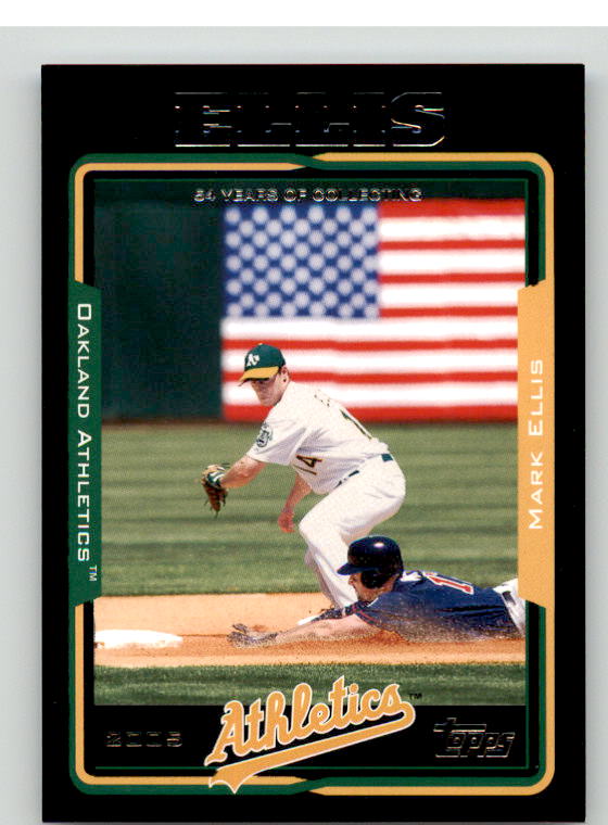 Mark Ellis Card 2005 Topps Black #614 Image 1