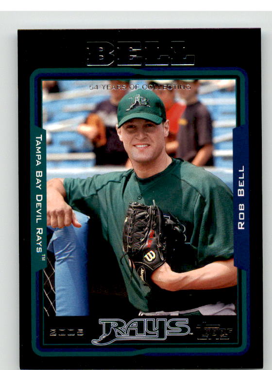 Rob Bell Card 2005 Topps Black #619 Image 1