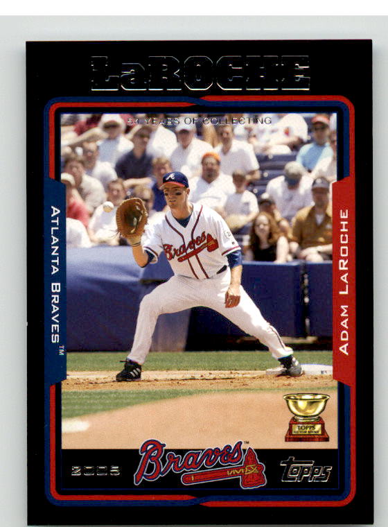 Adam LaRoche Card 2005 Topps Black #624 Image 1