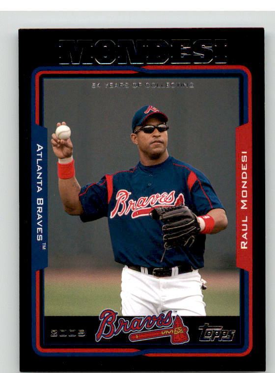 Raul Mondesi Card 2005 Topps Black #631 Image 1