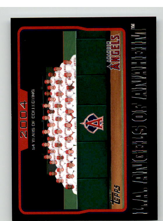 Los Angeles Angels TC Card 2005 Topps Black #638 Image 1