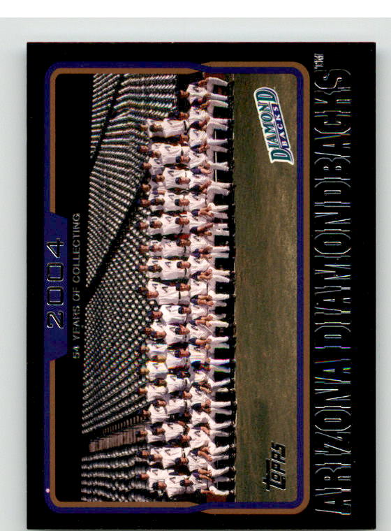 Arizona Diamondbacks TC Card 2005 Topps Black #639 Image 1