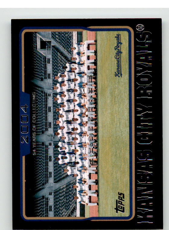 Kansas City Royals TC Card 2005 Topps Black #651 Image 1