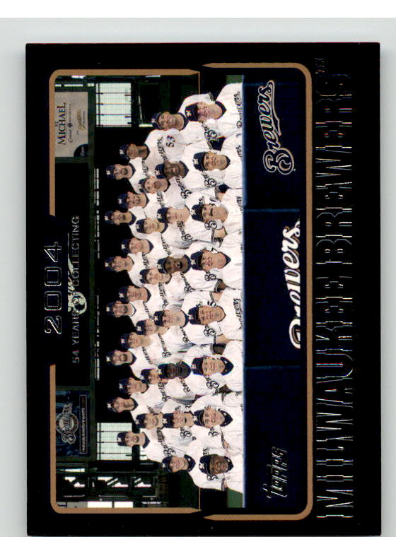 Milwaukee Brewers TC Card 2005 Topps Black #653 Image 1