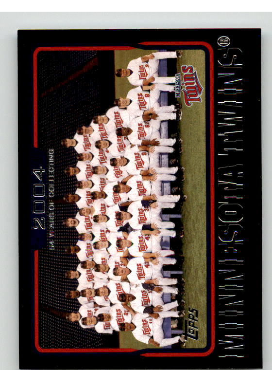 Minnesota Twins TC Card 2005 Topps Black #654 Image 1