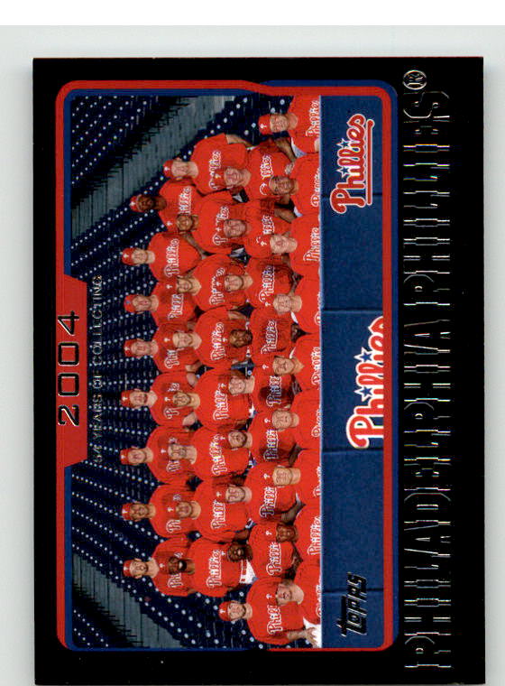 Philadelphia Phillies TC Card 2005 Topps Black #659 Image 1