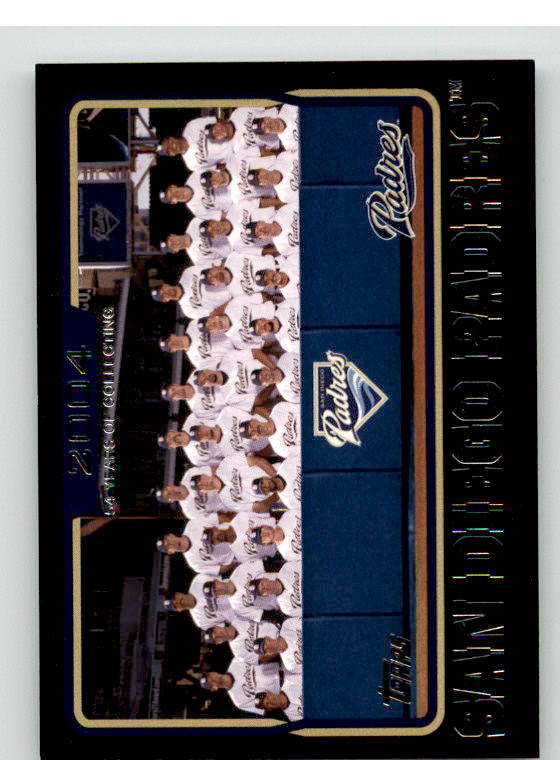San Diego Padres TC Card 2005 Topps Black #661 Image 1