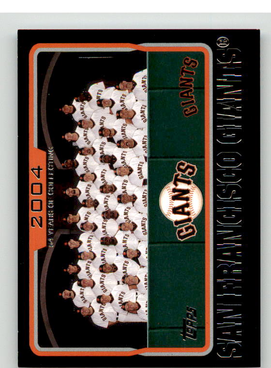 San Francisco Giants TC Card 2005 Topps Black #662 Image 1