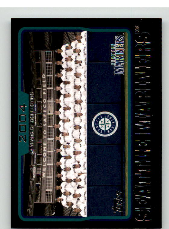 Seattle Mariners TC Card 2005 Topps Black #663 Image 1