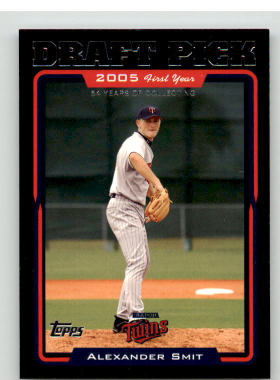 Alexander Smit FY Card 2005 Topps Black #679 Image 1