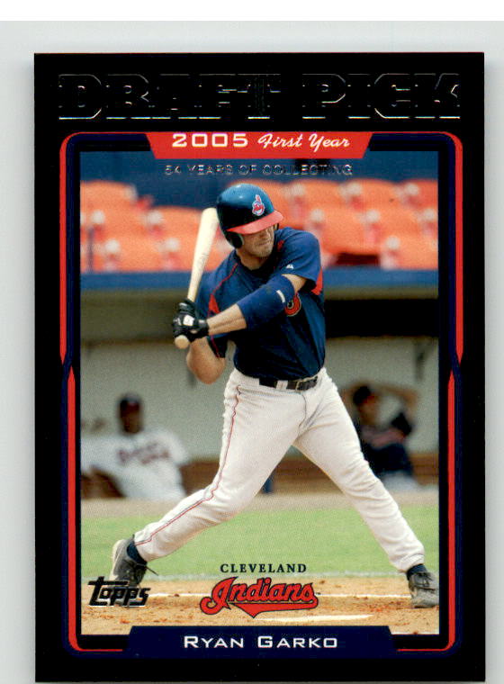 Ryan Garko FY Rookie Card 2005 Topps Black #680 Image 1