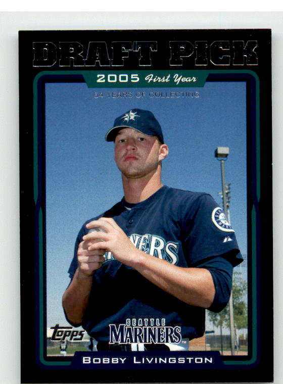 Bobby Livingston FY Card 2005 Topps Black #681 Image 1