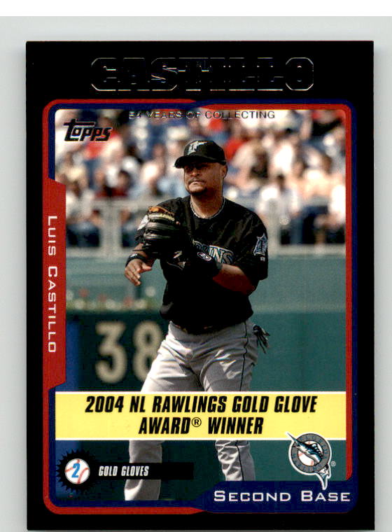 Luis Castillo GG Card 2005 Topps Black #707 Image 1