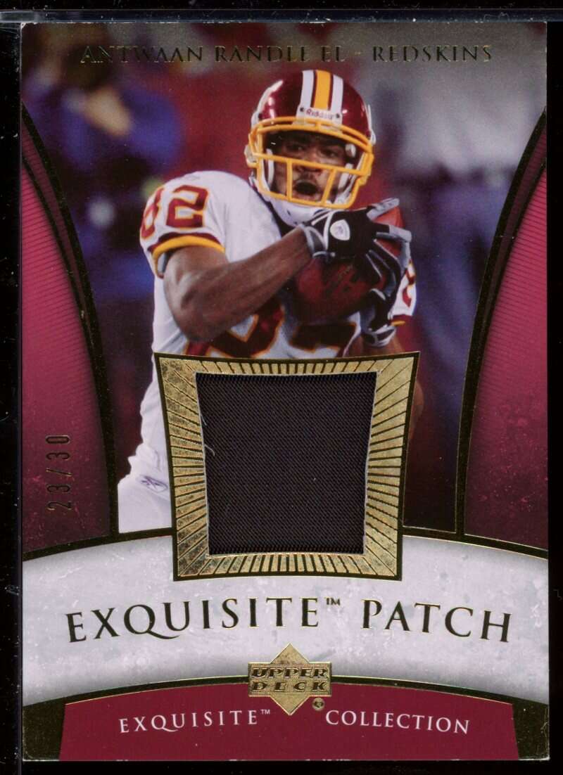 Antwaan Randle El Card 2006 Exquisite Collection Patch Gold #EPAR Image 1