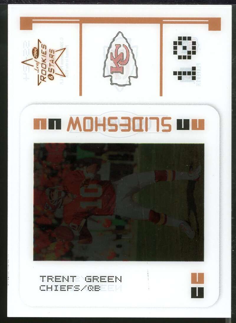 Trent Green Card 2004 Leaf Rookies and Stars Slideshow Bronze #SS24 Image 1