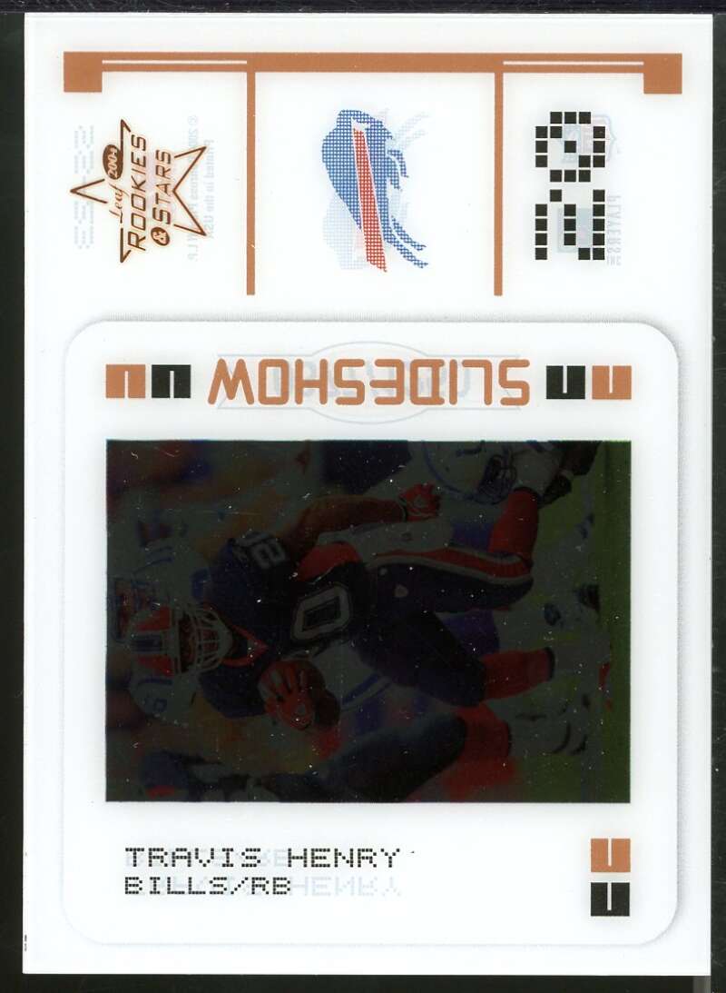 Travis Henry Card 2004 Leaf Rookies and Stars Slideshow Bronze #SS23 Image 1