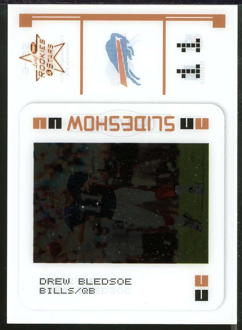 Drew Bledsoe Card 2004 Leaf Rookies and Stars Slideshow Bronze #SS6 Image 1