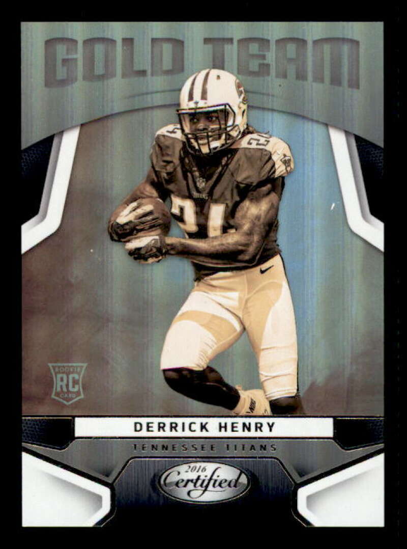 Derrick Henry Rookie Card 2016 Certified Gold Team #12 Image 1