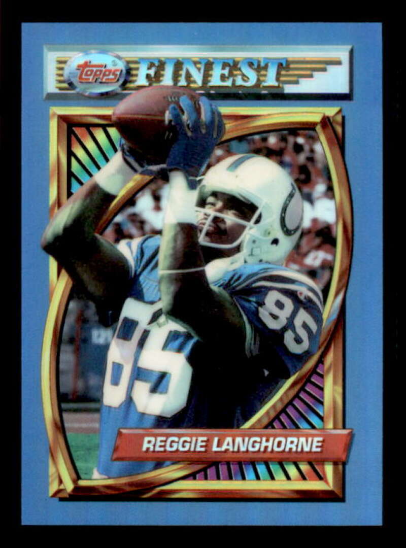 Reggie Langhorne Card 1994 Finest Refractors #68 Image 1