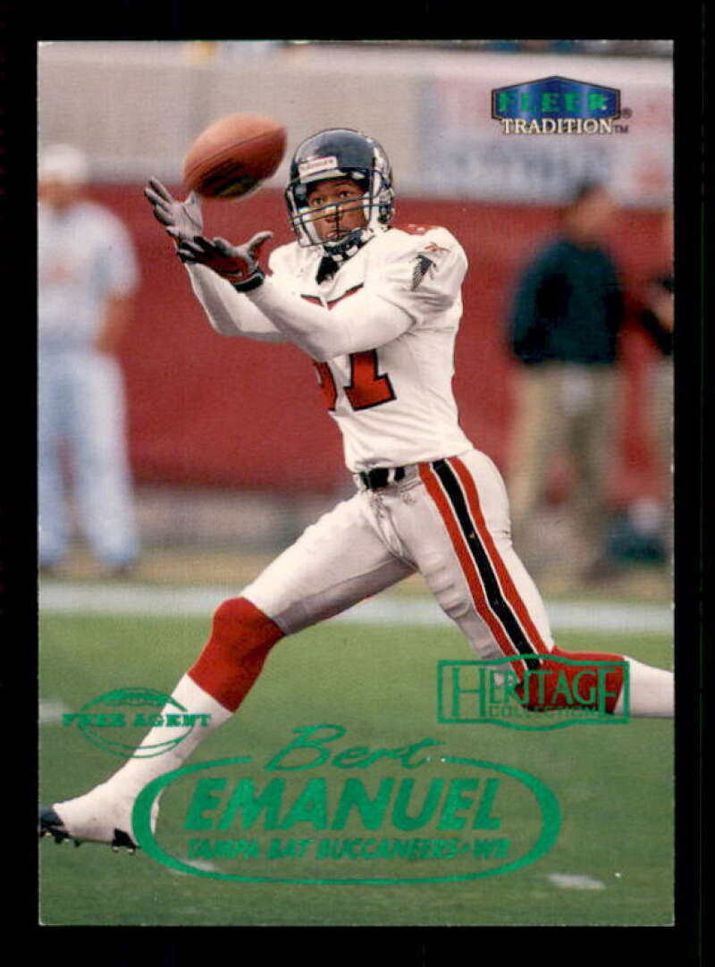 Bert Emanuel Card 1998 Fleer Tradition Heritage #154 Image 1