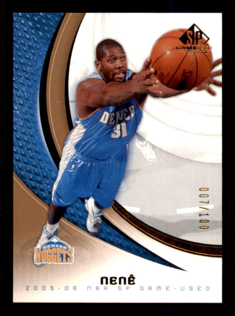 Nene Card 2005-06 SP Game Used 100 #27 Image 1