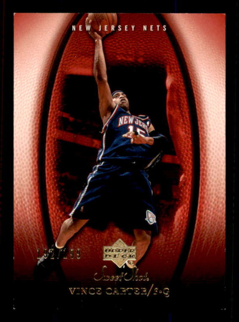 Vince Carter Card 2005-06 Sweet Shot Gold #59 Image 1