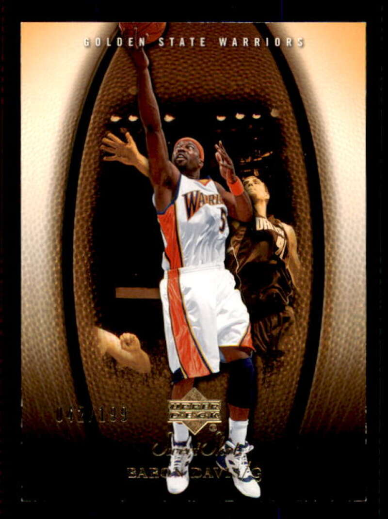 Baron Davis Card 2005-06 Sweet Shot Gold #32 Image 1