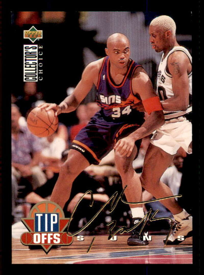 Charles Barkley TO Card 1994-95 Collector's Choice Gold Signature #186 Image 1