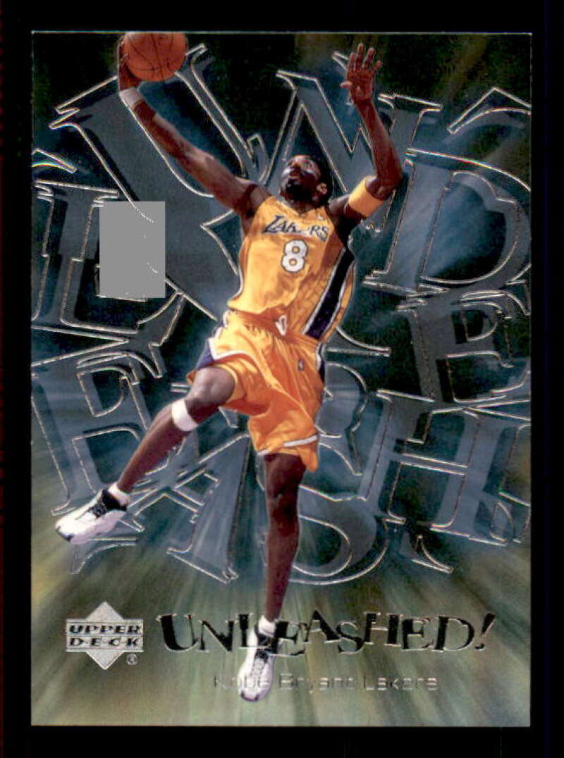 Kobe Bryant Card 2000-01 Upper Deck Unleashed #U8 Image 1