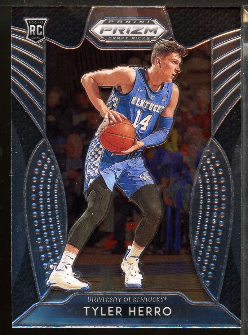 Tyler Herro Rookie Card 2019-20 Panini Prizm Draft Picks Prizms #15 Image 1