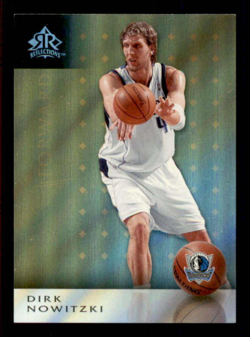 Dirk Nowitzki Card 2006-07 Reflections Gold #21 Image 1