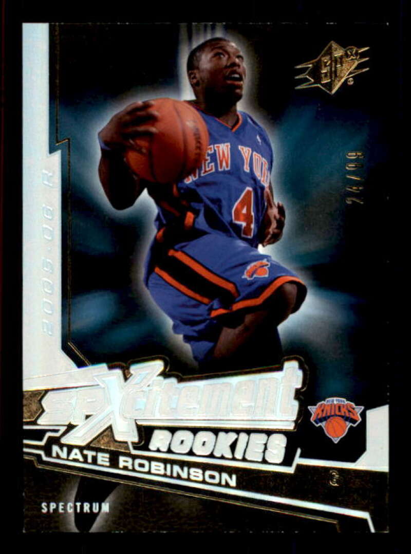 Nate Robinson Rookie Card 2005-06 SPx SPxcitement Rookies Spectrum #XCR19 Image 1